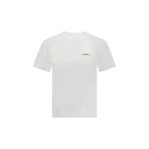 Jacquemus White Cotton T-Shirt - XS