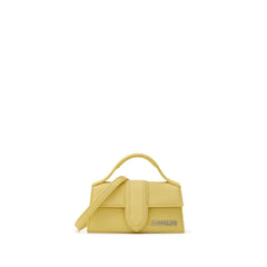 Jacquemus Yellow Leather Handbag - Shoulder Bags