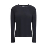 James Perse Black Cotton Sweatshirt