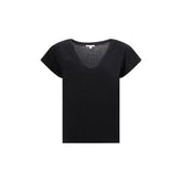 James Perse Black Cotton T-Shirt