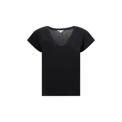 James Perse Black Cotton T-Shirt