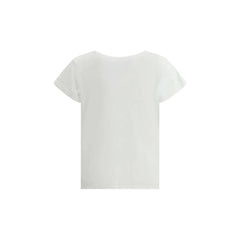 James Perse White Cotton T-Shirt - 0/XS