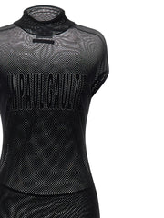 Jean Paul Gaultier Black Polyamide Long Dress