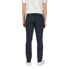 Jeckerson Blue Cotton Skinny Pants - W30