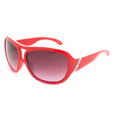 Jee Vice Red Acetate Sunglasses - Sunglasses