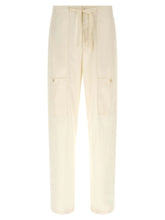 Jil Sander Beige Cotton Cargo Pants