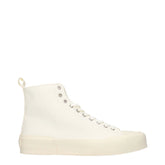 Jil Sander Beige Fabric High Tops - Sneakers