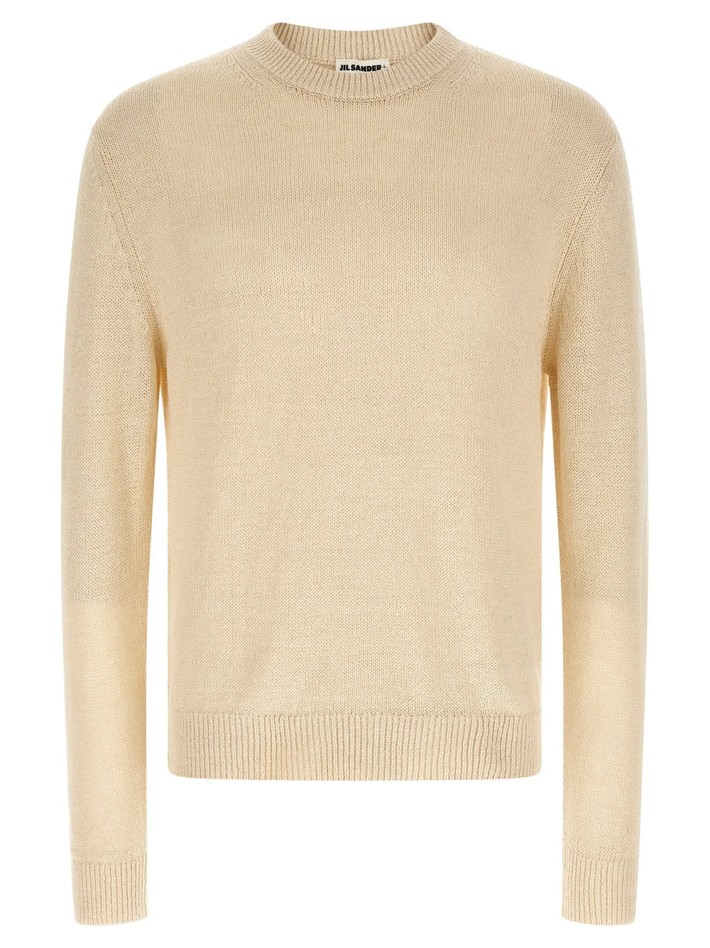 Jil Sander Beige Hemp Cardigan