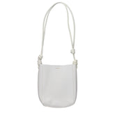 Jil Sander Beige Leather Shoulder Bag