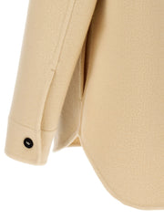 Jil Sander Beige Virgin Wool Coat - IT50 | L