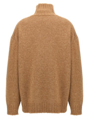 Jil Sander Beige Wool Cardigan