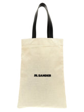 Sac cabas en coton bicolore Jil Sander
