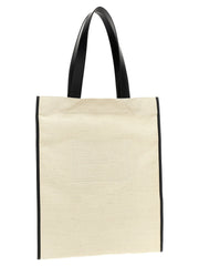 Jil Sander Bicolor Cotton Tote Bag