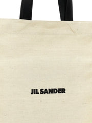 Jil Sander Bicolor Jute Tote Bag