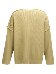 Jil Sander Bicolor Wool Cardigan - S
