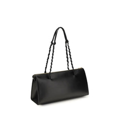 Jil Sander Black Calf Leather Bos Taurus Handbag