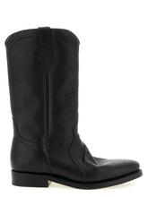 Jil Sander Black Calfskin Over The Knee