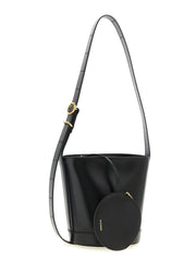 Jil Sander Black Calfskin Shoulder Bag