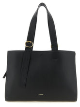 Jil Sander Black Calfskin Tote Bag