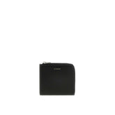 Jil Sander Black Calfskin Wallet