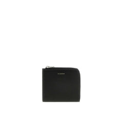 Jil Sander Black Calfskin Wallet