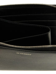 Jil Sander Black Calfskin Wallet