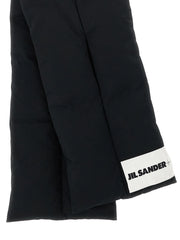 Jil Sander Black Cotton Foulard