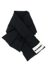 Jil Sander Black Cotton Foulard