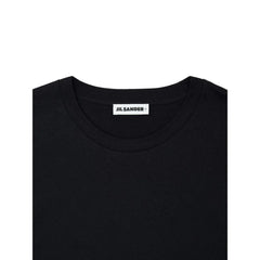 Jil Sander Black Cotton Long - T-Shirts