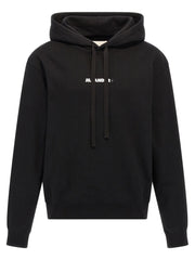 Jil Sander Black Cotton Sweatshirt