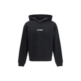 Jil Sander Hanorac negru din bumbac