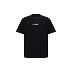 Jil Sander Black Cotton T-Shirt