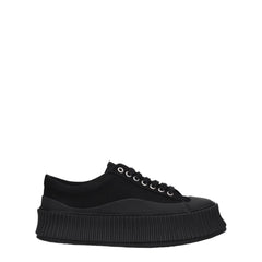 Jil Sander Black Fabric Chunky Sneakers - EU36/US6 - Sneakers