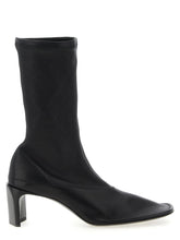 Jil Sander Black Lamb Leather Ankle Boots