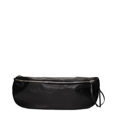 Jil Sander Black Leather Backpack