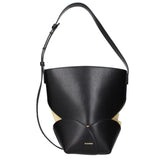 Jil Sander Black Leather Crossbody Bag