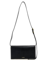Jil Sander Black Leather Crossbody Bag