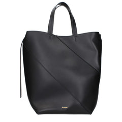 Jil Sander Black Leather Crossbody Bag
