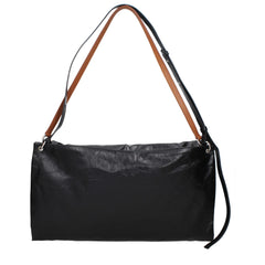 Jil Sander Black Leather Crossbody Bag