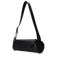 Czarna torebka na ramię Jil Sander