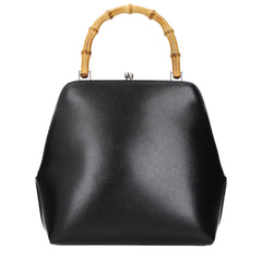 Jil Sander musta nahast käekott