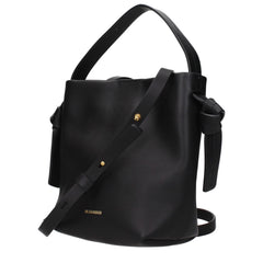 Jil Sander Black Leather Handbag