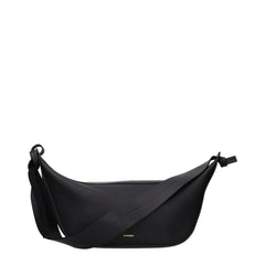 Jil Sander Black Leather Shoulder Bag