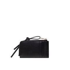 Jil Sander Black Leather Wallet