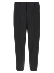 Jil Sander Black Polyester Dress Pants
