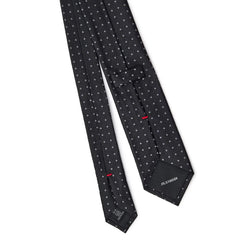 Jil Sander Black Silk Ty - Neckties