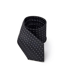 Jil Sander Black Silk Ty - Neckties