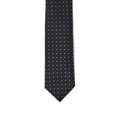 Jil Sander Black Silk Ty - Neckties