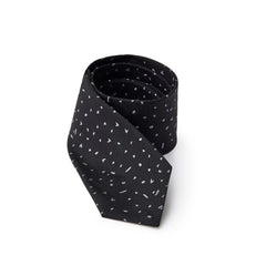 Jil Sander Black Silk Ty - Neckties