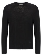 Jil Sander Black Virgin Wool Cardigan